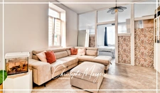 Appartement à vendre 4 chambres 108m² à Sarrebourg (57) en plein centre ville, lumineux avec terrasse