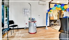 Local commercial à louer 157 m² à Troisfontaines (57), proche de Sarrebourg (57), aménagé, avec climatisation réversible