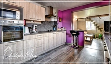 House for sale as a life annuity – 1 bedroom – 62 m² – Frémifontaine (88), near Rambervillers, with garden, in a quiet setting