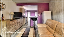 House for sale as a life annuity – 1 bedroom – 62 m² – Frémifontaine (88), near Rambervillers, with garden, in a quiet setting