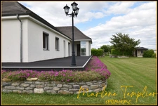 Belle villa et son terrain aménagé 