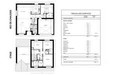 Maison individuelle 2025 – 132 m² – Terrain 568 m² – Saint-Witz (95470)