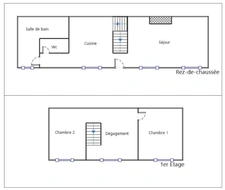 LENS – APPARTEMENT EN DUPLEX DE 66,49 M² AVEC PARKING ET DEUX CHAMBRES