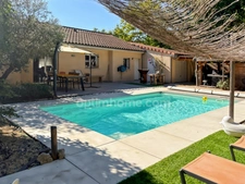 Maison de plain-pied 5 pièces + garage avec piscine à vendre à Charmeil, proche Vichy – 126 m² hab - (03)