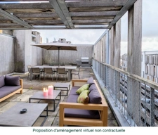 Exclusivité! Appartement à vendre 76m2 3 pièces et terrasse 50m2  BORDEAUX (33)