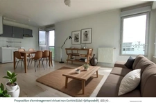 Bordeaux (33), Appartement 3 pièces 68m2 terrasse 10m2