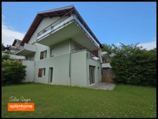 Appartement T2 Gex en rez-de-jardin avec cave et 2 Parkings sécurisés et accès piscine 
