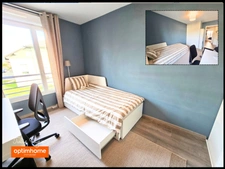 A LOUER - T3 meublé Cessy centre avec terrasse, cave et parking en sous-sol