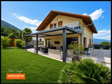 Maison familiale avec studio indépendant, terrasse exceptionnelle, garage, carport et vue dégagée – Chevrier 