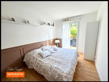 T3 Cessy centre en rez-de-jardin avec terrasse de 57 m², cave et parking