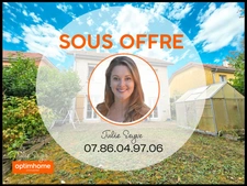 Maison individuelle avec 3 chambres, un jardin, un garage fermé et un parking