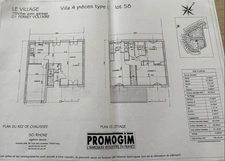 Maison individuelle avec 3 chambres, un jardin, un garage fermé et un parking