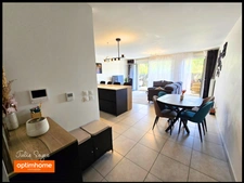 Gex - T3 de 80m² avec 2 chambres en rez-de-jardin avec terrasse – garage double