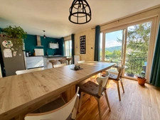 Maison individuelle de 136 m2, 6 pièces  UNIEUX (42)- Hauteurs de Côte Quart