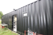Vente d'un container restauration entièrement équipé neuf sur terrasse de 80 places