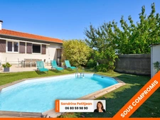 À vendre – Maison familiale de plain-pied – 4 chambres - Véranda 108.5m² + Garage – Piscine – Terrain 555 m² – Saint-André-de-Corcy 01390