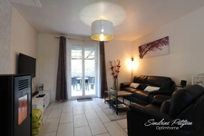 Maison de plain pied de 109 m² avec 3 chambres et un bureau sur une parcelle de 909 m² à Saint Maurice de Remens 01500