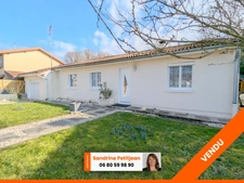 Maison de plain pied de 109 m² avec 3 chambres et un bureau sur une parcelle de 909 m² à Saint Maurice de Remens 01500