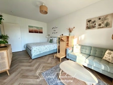 T1 bis 27m2 en rez-de-jardin avec cour et parking – Côte de Grâce, EQUEMAUVILLE (14600)