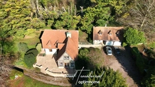 Maison de caractère 177 m², 4 ch avec dépendance et vue vallée –  CAMBREMER (14340)