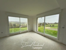 Maison contemporaine 4 chambres avec vue panoramique sur la vallée de la Touques – COQUAINVILLIERS (14130)