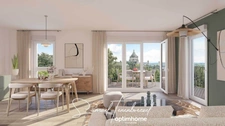 appartement T3 neuf avec terrasse et vue Basilique – Lisieux (14100)