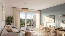 Appartement T2 neuf avec terrasse et vue Basilique – Lisieux (14100)