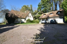 Maison de caractère 177 m², 4 ch avec dépendance et vue vallée –  CAMBREMER (14340)