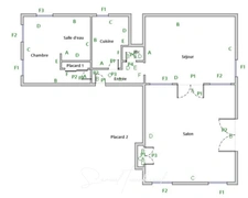 Appartement haussmannien de 102 m² avec cheminée, parking et extérieur – ROUEN (76000)