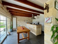 Maison en pierre en bords de Garonne PORTETS (33)
