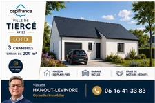 Maison à vendre 5 pièces TIERCE (49)
