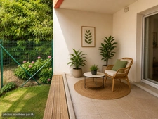 4-room duplex with garden and 2 parking spaces – like a house – East Toulouse