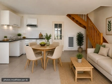 4-room duplex with garden and 2 parking spaces – like a house – East Toulouse