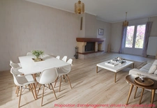 Semi Individuelle – 4 chambres – 2 salles d’eau – Jardin -Garage et sous-sol