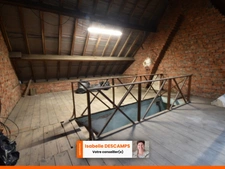 Maison à vendre à AUBY (59) - 2 chambres (poss 3) - Garage - Grenier aménageable - Cave