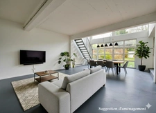 LOFT lumineux en semi plain-pied - 3 chambres  - MERICOURT
