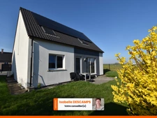 Contemporaine Individuelle – Grand espace de vie – 3 chambres – Garage - Jardin
