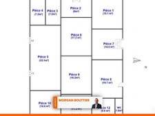 Bâtiment professionnel et Maison à vendre 3 pièces Proche de NOYANT-VILLAGES (49)