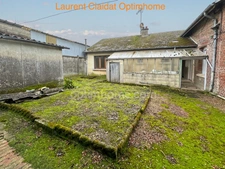 MAISON PLAIN-PIED À RÉNOVER – ITANCOURT – COUR 80 m² – DÉPENDANCE 60 m² – FORT POTENTIEL