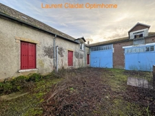 MAISON PLAIN-PIED À RÉNOVER – ENV.75M2 – DÉPENDANCE AMÉNAGEABLE – TERRAIN