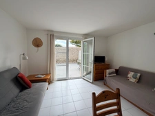 Appartement Studio "Pied-à-Terre" avec extérieur au Port de st martin de ré 
