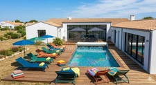 Maison récente  6 pièces piscine LA COUARDE SUR MER (17)