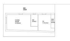 Maison Type 2 avec terrasse – Idéal investisseur !