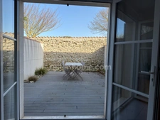 Appartement Studio "Pied-à-Terre" avec extérieur au Port de st martin de ré 