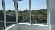 VUE MER, Anse de GOULIEN , maison d’architecte rénovée avec vue dégagée