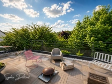 Maison avec 3 chambres de plain-pied, vue dégagée et grande terrasse 15 min Tours nord