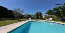 LES TAILLADES, detached single-storey house of 210 m2 in the countryside, 4 bedrooms, on a plot of approximately 2900 m2, swimming pool