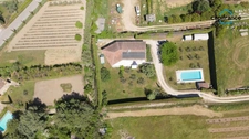 LES TAILLADES, detached single-storey house of 210 m2 in the countryside, 4 bedrooms, on a plot of approximately 2900 m2, swimming pool