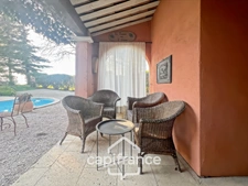 GOLF DE PONT  ROYAL, Villa de plain pied de 127 m² climatisée sur un terrain de 995 m², bordure de fairway, piscine