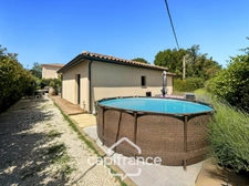 ALLEINS maison de plain pied  de 2021,RT 2012, sous garantie : 101 m2  + un garage établie sur une parcelle de 500 m2, 3 chambres, garage, jardin   